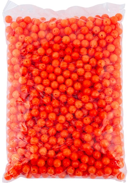 Yüzen Sazan Boncuğu - 14 mm - Turuncu (1 Kg)