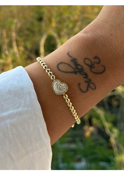 Xp Heart Vip Bileklik Gold