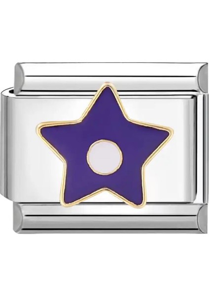 Mor Yıldız Charm