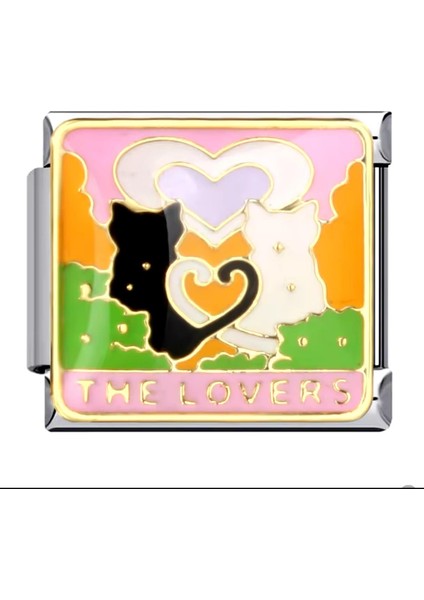 The Lovers Cat Charm