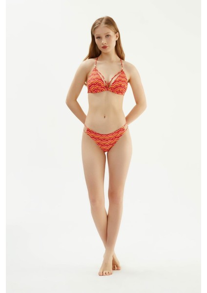2045ESBK Üçgen Bikini Tk. - Oranj