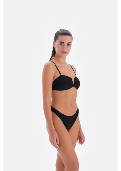3336BK Straplez Bikini Tk - Siyah