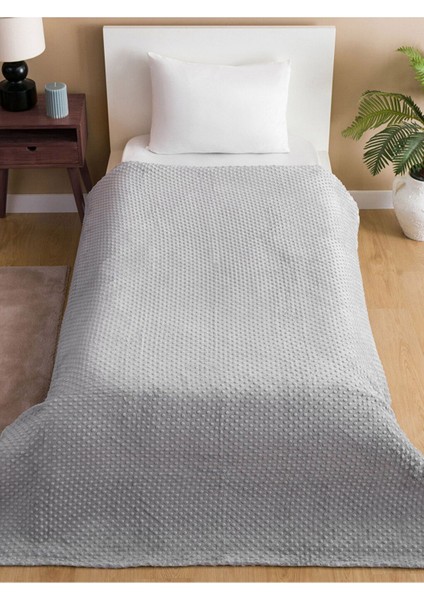 Lcw Home Kendinden Desenli Wellsoft Tek Kişilik Battaniye W3CY57Z8