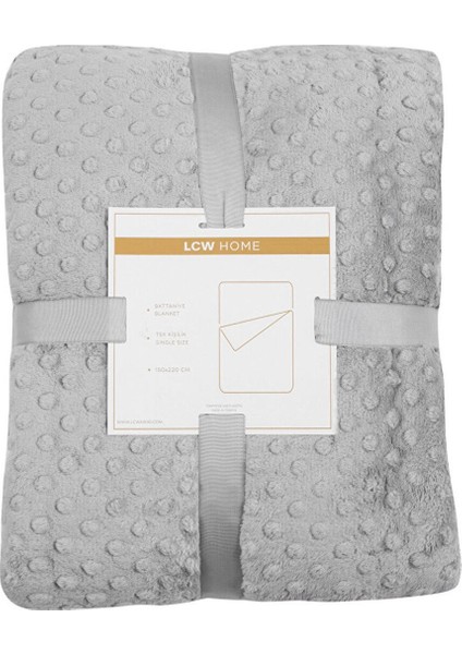 Lcw Home Kendinden Desenli Wellsoft Tek Kişilik Battaniye W3CY57Z8