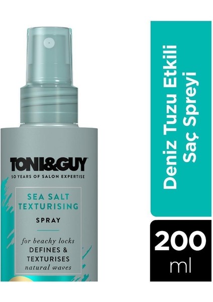 Casual Sea Salt Texturising Spray Deniz Tuzu Etkili Şekillendirici Sprey 200 ml