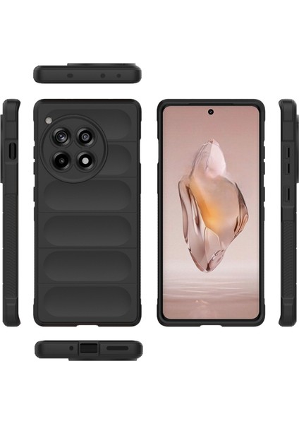 Oneplus 12R/ Oneplus Ace 3 Miami Serisi Darbeye Dayanıklı Silikon Kılıf - AL3420