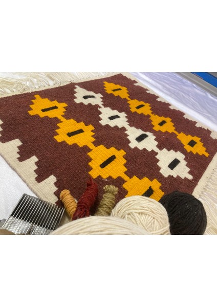 Kilim Saf Yün Kök Boya