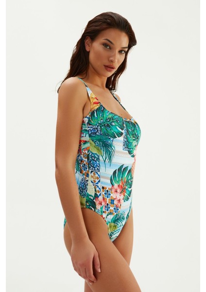 2256ESMY U Yaka Mayo - Su Yeşili fiyatları