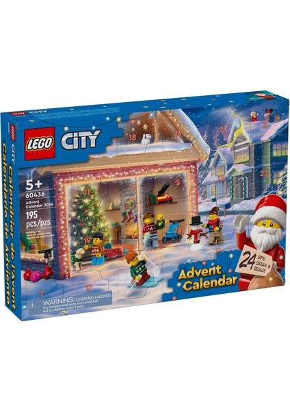 Cıty 60436 Yılbaşı Takvimi Advent Calendar 2024