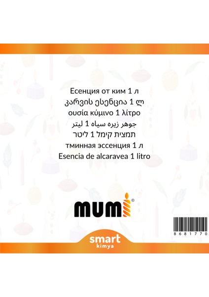 Frenk Kimyonu Mum Esansı 1 Litre fiyatları