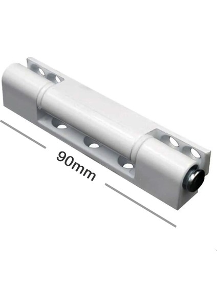 4 Adet 90 mm Beyaz Çelik Menteşe Pimli 3 Parça