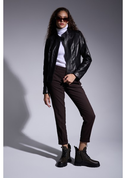 Angelika Deri Bağcıklı Kadın Bot fiyatları