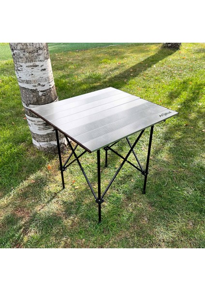 Katlanabilir Alüminyum Kamp ve Piknik Masası - Akordion - Silver - (54024) fiyatları