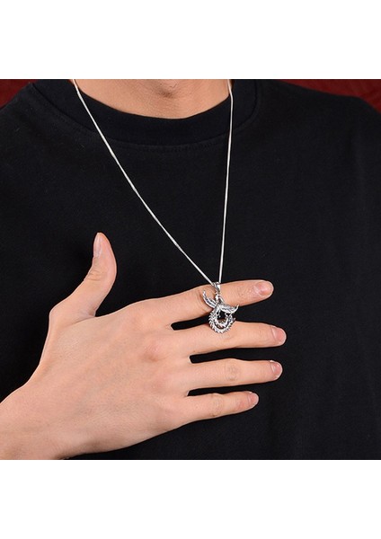Gümüş Anka Kuşu Kolye 925 Ayar Gümüş Anka Kuşu Figürlü Unisex Kolye fiyatları