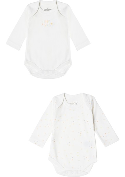 Unisex Bebek 2'li Body Set