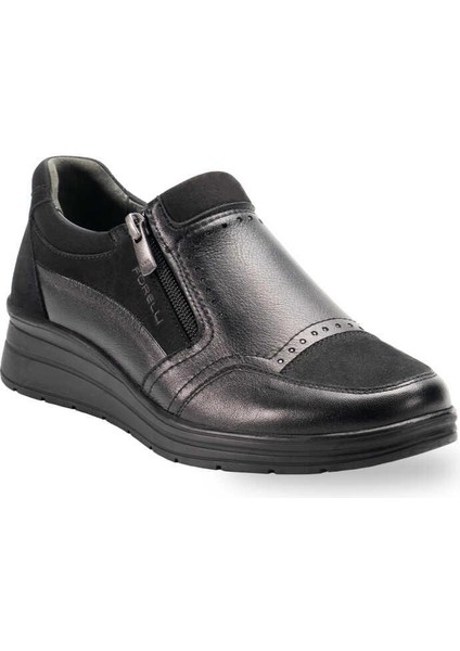 Bala-H Kadın Comfort Ayakkabı Siyah Nubuk fiyatları