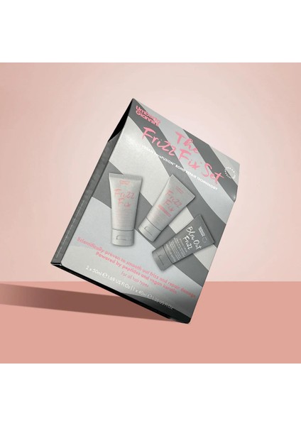 The Frizz Fix Şampuan, Saç Kremi ve Şekillendirici Krem Başlangıç Kiti