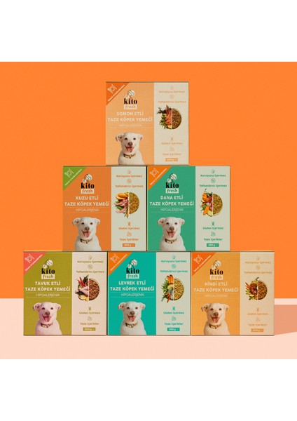 Fresh Kuzu Etli Taze Köpek Yemeği