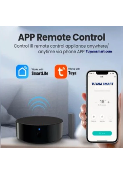 Tuyam Smart Tuya Destekli Klima Tv Fan Tvbox Destekli Uzaktan Kumanda