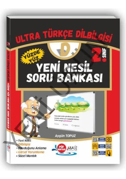 Analiz 2.sınıf Ultra Türkçe Dil Bilgisi Soru Bankası