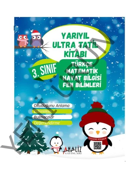 3. Sınıf Ultra Yarıyıl Tatil Kitabı