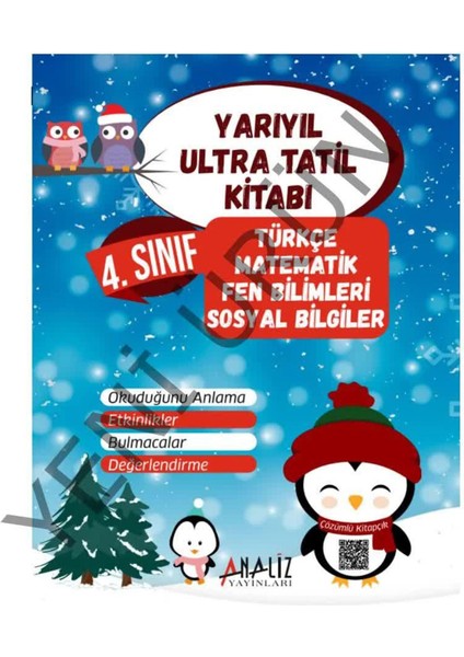 4. Sınıf Ultra Yarıyıl Tatil Kitabı