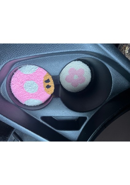 Punch Nakışı 2li Araba Bardak Altlığı /car Coaster modelleri