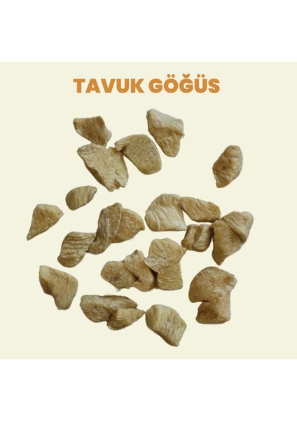 Freeze Dried Tavuk Göğüs Ödül Maması 30 gr (Köpekler Için)