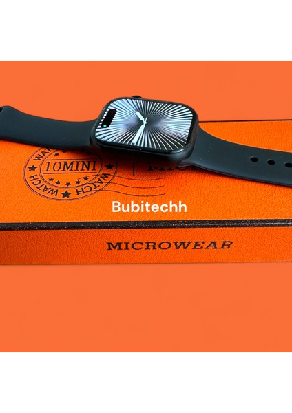 Microwear WATCH10 Mini 1.52 Inç Amoled Ekran 42MM Akıllı Saat 2gb