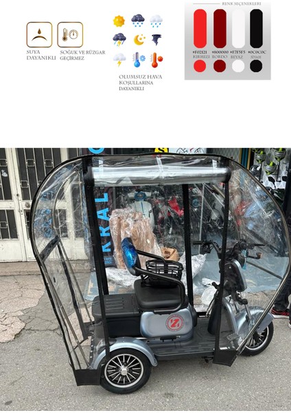 Zlin Mutluluk 1 Üç Tekerli Motor Brandası fırsatları