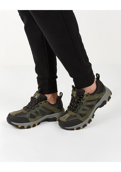 66275-OLBK Selmen Enago Erkek Waterproof Haki Outdoor Spor Ayakkabı