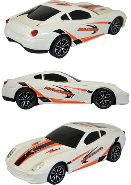 Sports Car 27 Mhz Full Fonksiyon Uzaktan Kumandalı Chevrolet Corvette Beyaz Ce 04 fiyatları