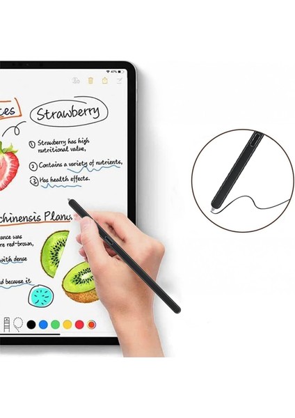 Samsung Galaxy Z Flip 5 Uyumlu S Pen Dokunmatik Stylus Kalem ve Yedek Uç