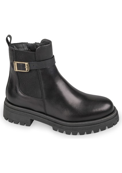 Kadın Bot 49190 Valleverde Calz.donna Polacco Nappa Nero