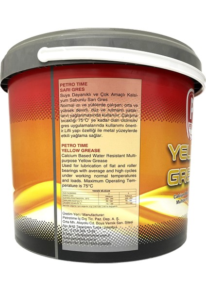 Sarı Ges 14 kg Plastik Bidon fiyatları