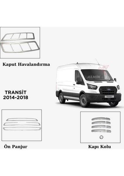 Aksesuar Ford Transit 2014-2019 10 Prç Set