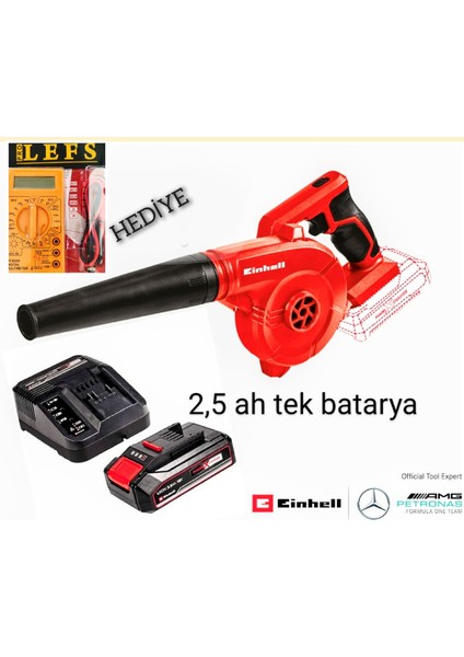 Te-Cb 18/180 Li - Tek Akülü Yaprak Üfleme Makinesi