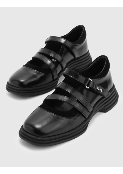 Rosalba Hakiki Deri Kadın Siyah Loafer Ayakkabı fırsatları