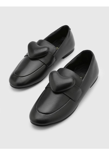 Donato Deri Kadın Siyah Loafer Ayakkabı fiyatları