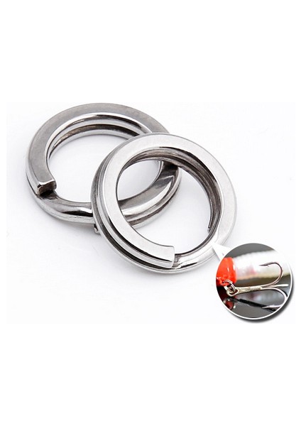 Dft Nikel Kaşık Halkası (Split Ring) No:8 8’li (853.SRN.04)