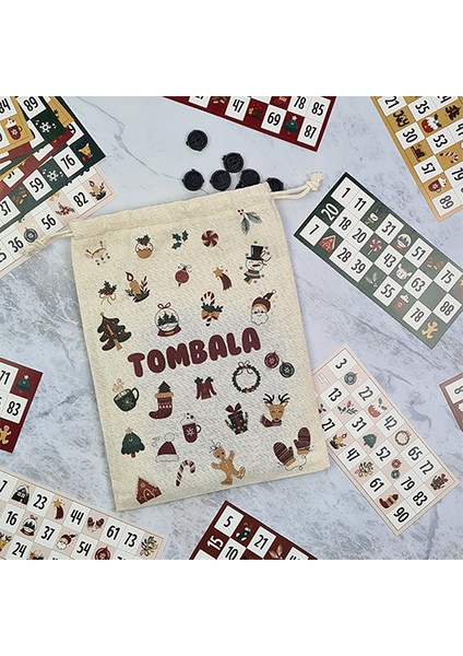 Evde Tombala Keyfi Yılbaşı Hediye Kutusu