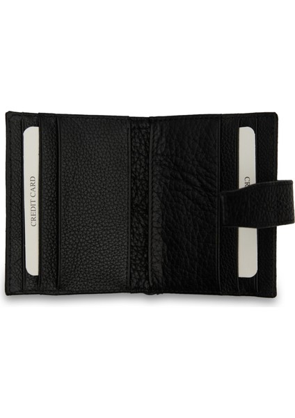 Deri Unisex Kredi Kartlık Cüzdan
