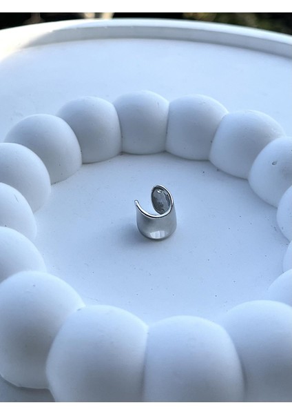 Tower Earcuff Silver