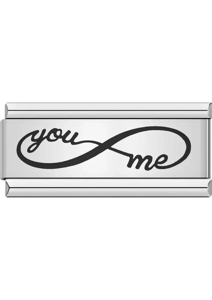 You Me Sonsuzluk Charm (2 Charm Alanı Kaplar)