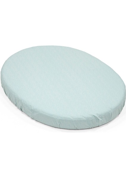 Sleepi™ Mini Fitted Sheet Dots Sage