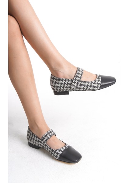 Grace Siyah Kazayağı Kadın Babet modelleri