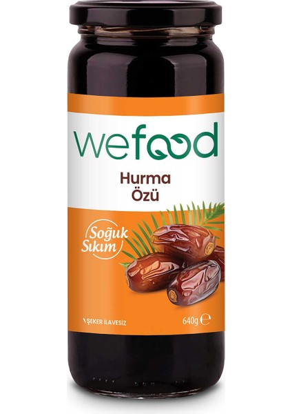 Hurma Özü 640 gr (Soğuk Sıkım) 8682392174969