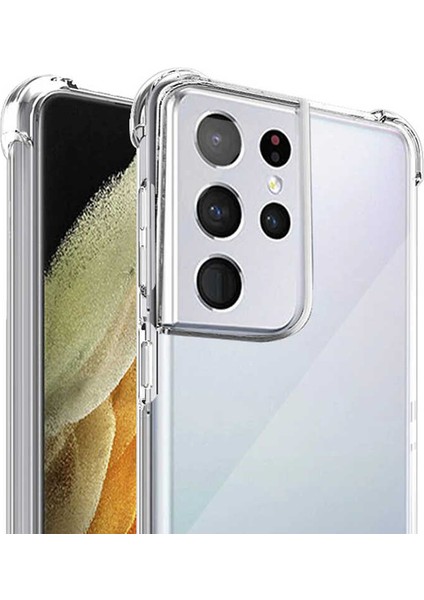 Galaxy S22 Ultra Uyumlu Zore Kamera Korumalı Nitro Anti Shock Silikon Kılıf