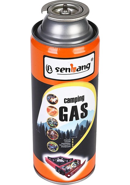 Kamp Ocak Gazı Valfli Kartuş 227GR - 5 Adet modelleri