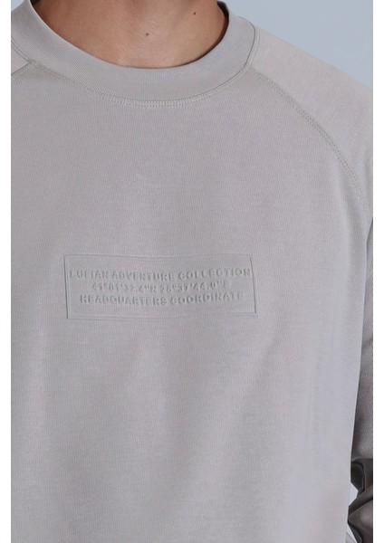 Lınes Erkek Sweatshirt Taş
